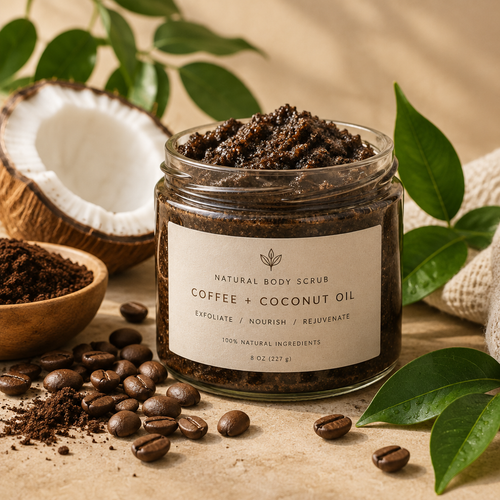 Exfoliant corps naturel café coco