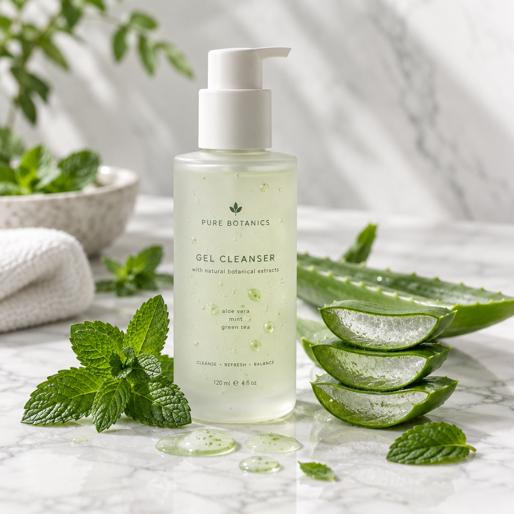 Gel nettoyant botanique naturel